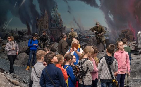 Zentralmuseum des Großen Vaterländischen Krieges, Moskau, März 2018